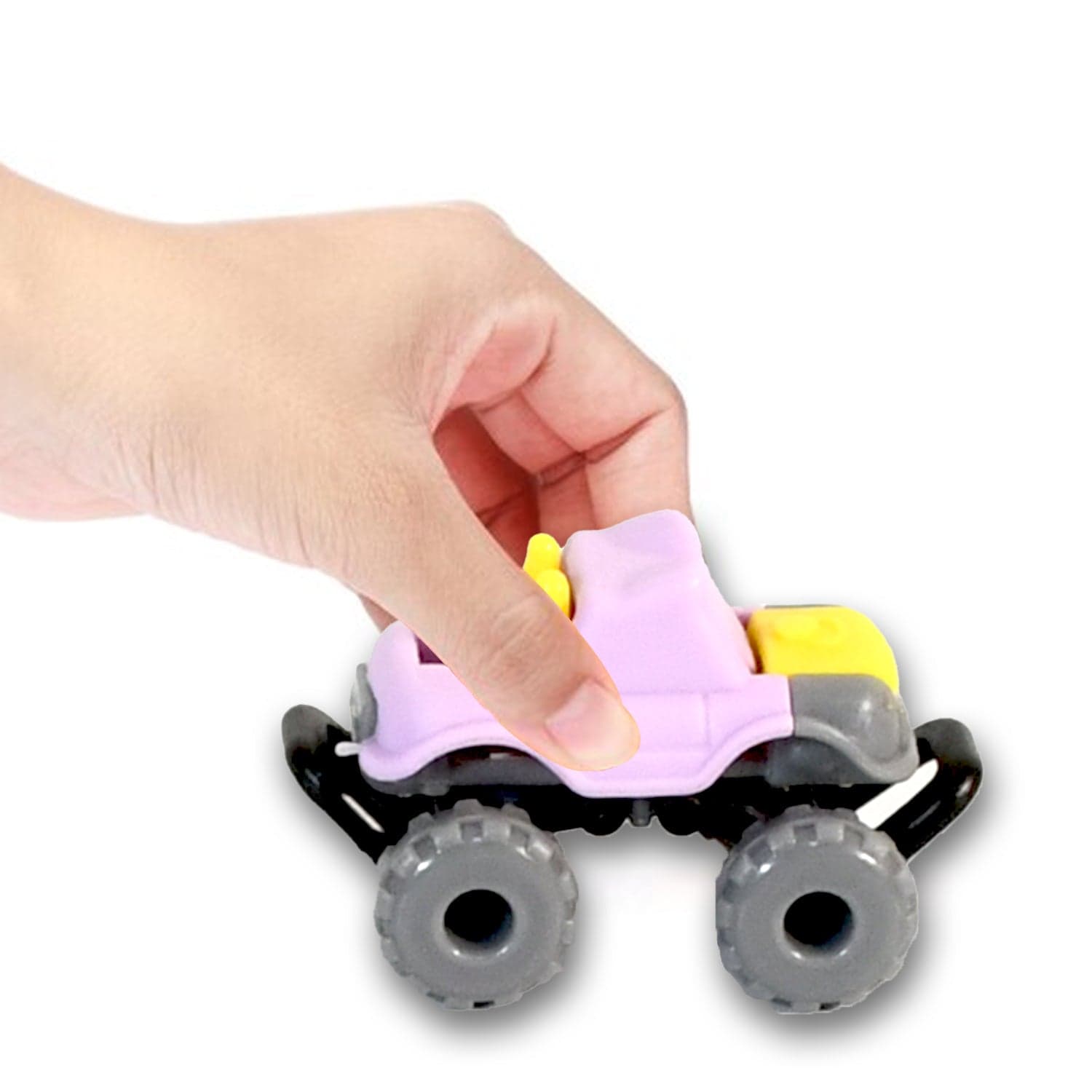 Mini Monster Trucks Friction Powered Cars for Kids Big Plastic Tires Baby Boys Super Cars Blaze Truck for Kids Gifts Toys thumbnail 6