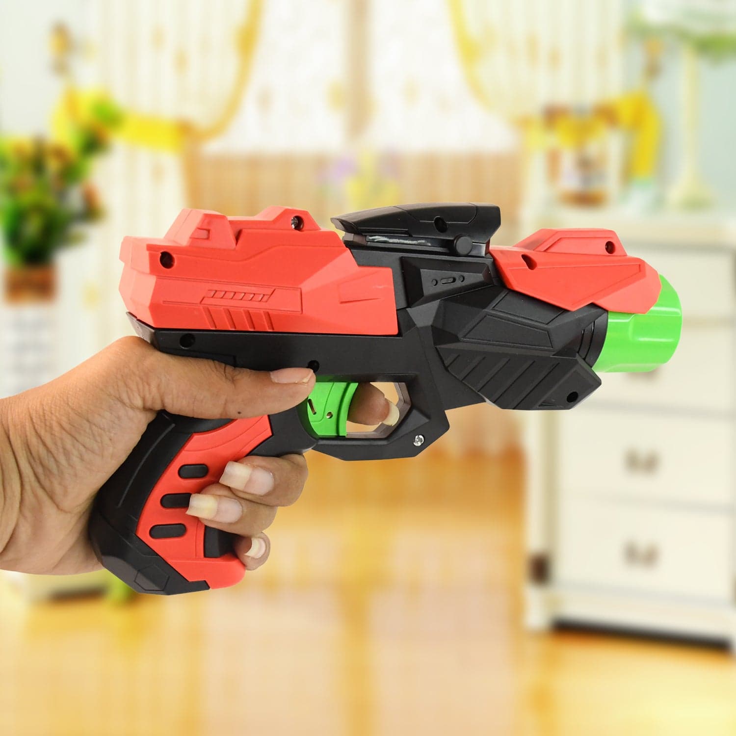 Launcher Toy Gun With Soft Bullets thumbnail 2