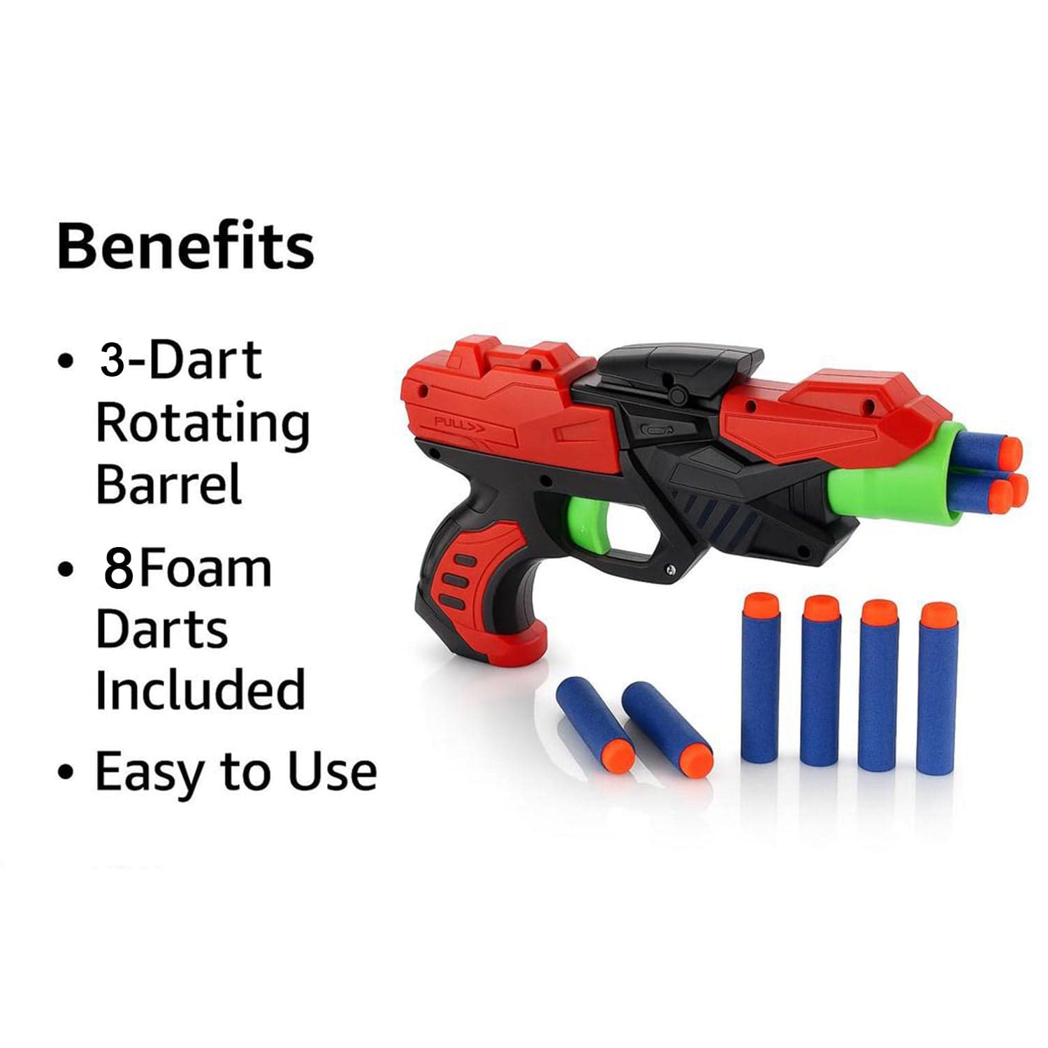 Launcher Toy Gun With Soft Bullets thumbnail 6
