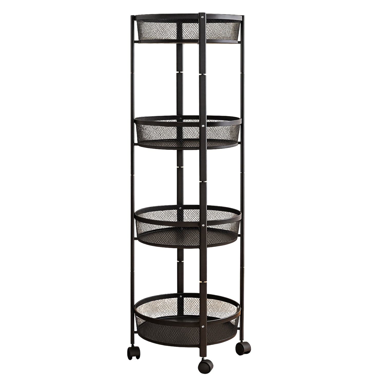 4Tier Kitchen Storage Trolley 1Pc thumbnail 4