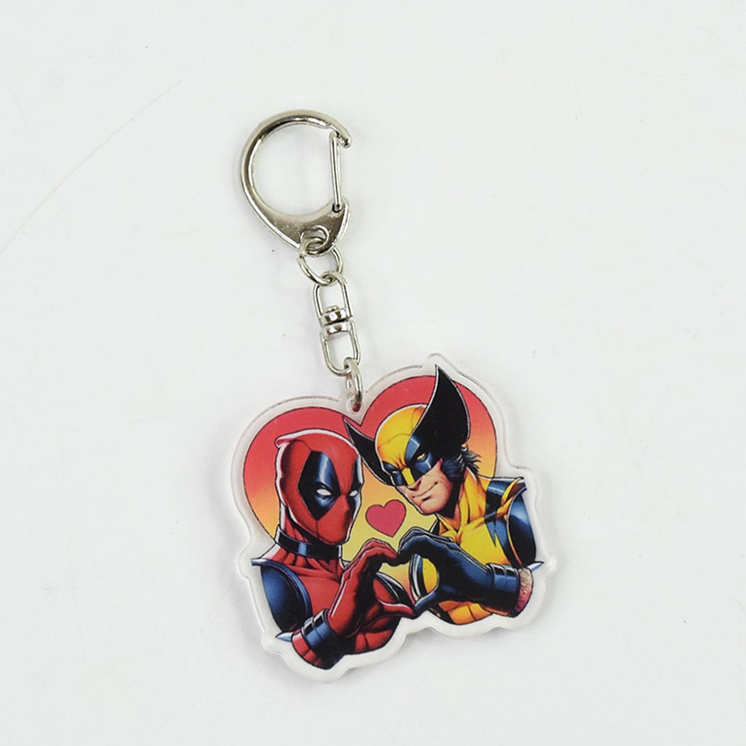 Stylish Acrylic Cartoon Character Keychain With Metal Clip 1 Pc thumbnail 4