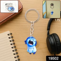 Cute Cartoon Character Girl Keychain