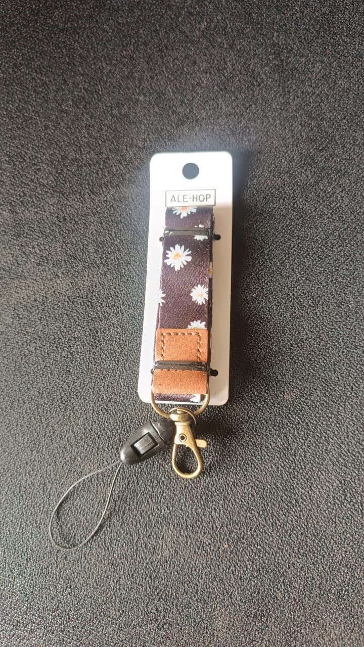Floral Print Neck Lanyard Strap With Clip Hook thumbnail 6