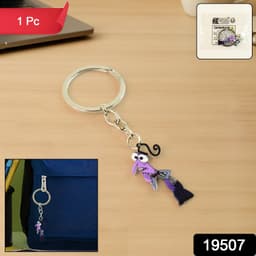 Cartoon Character Rubber Keychain 1 Pc