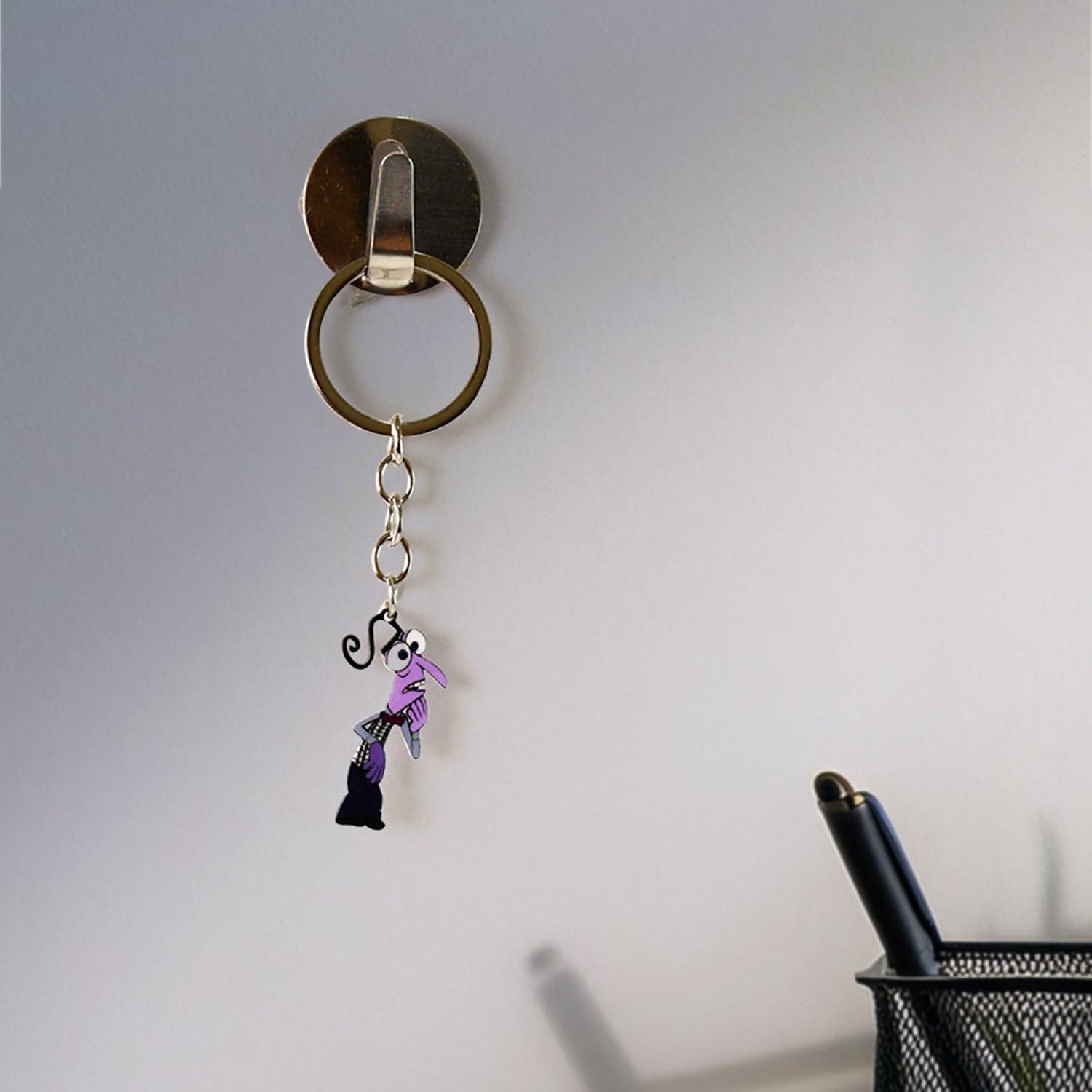 Cartoon Character Rubber Keychain 1 Pc thumbnail 3