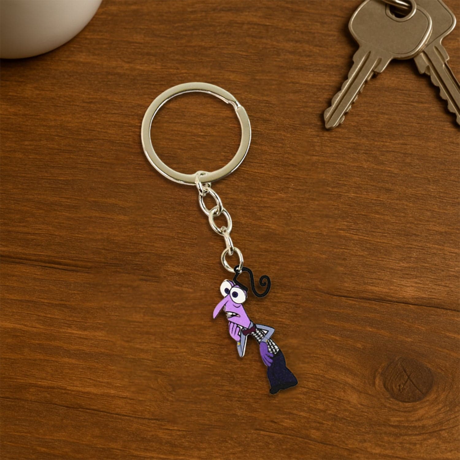 Cartoon Character Rubber Keychain 1 Pc thumbnail 5