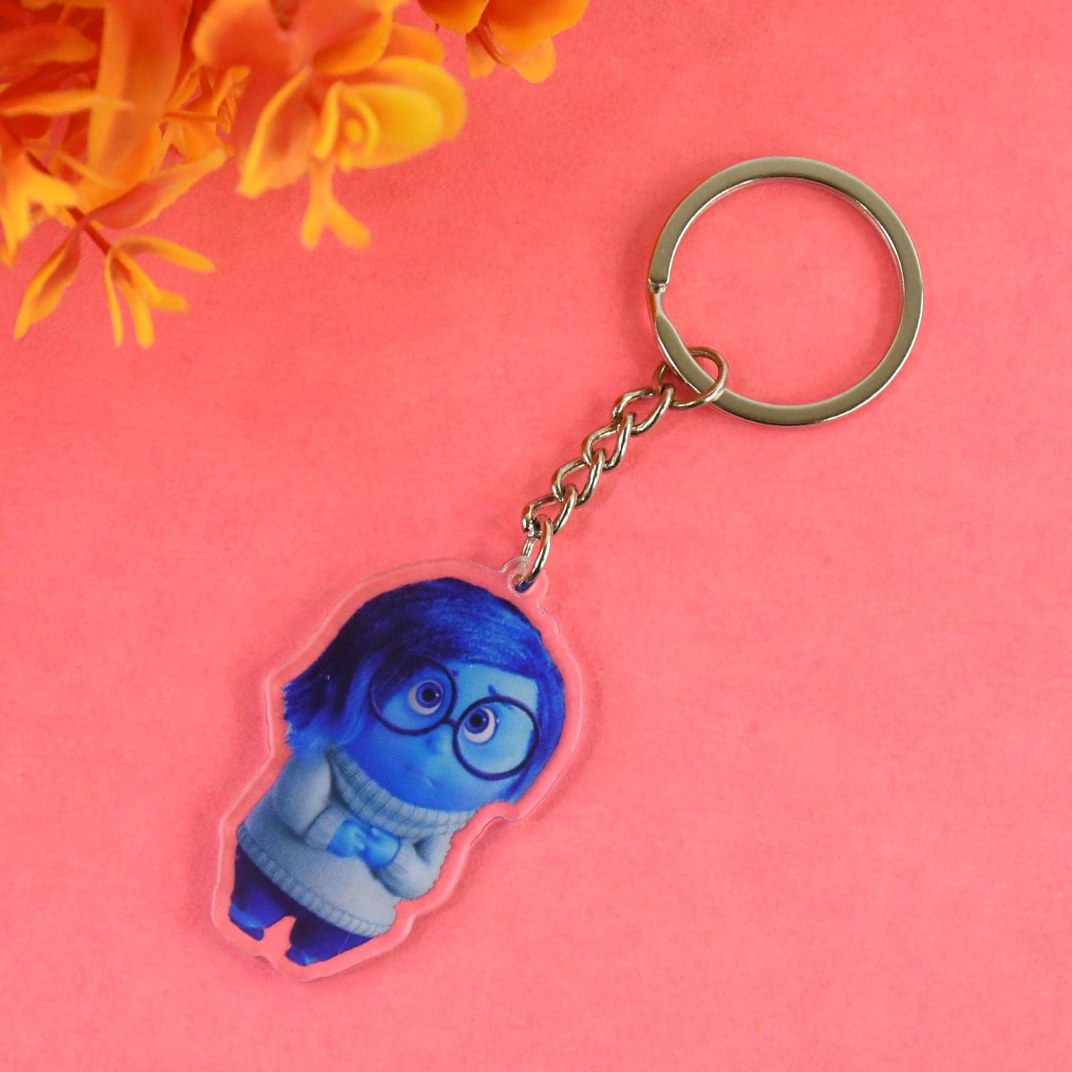 Cartoon Character Themed Acrylic Keychain thumbnail 3