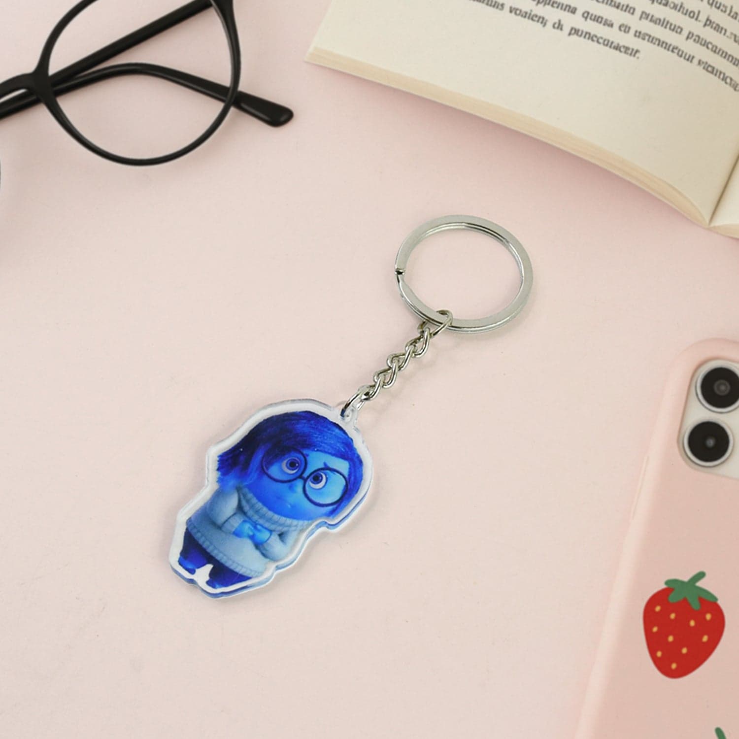 Cartoon Character Themed Acrylic Keychain thumbnail 5