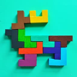 AT50 Wooden Mind Game of Engaging Play for Kids & Babies