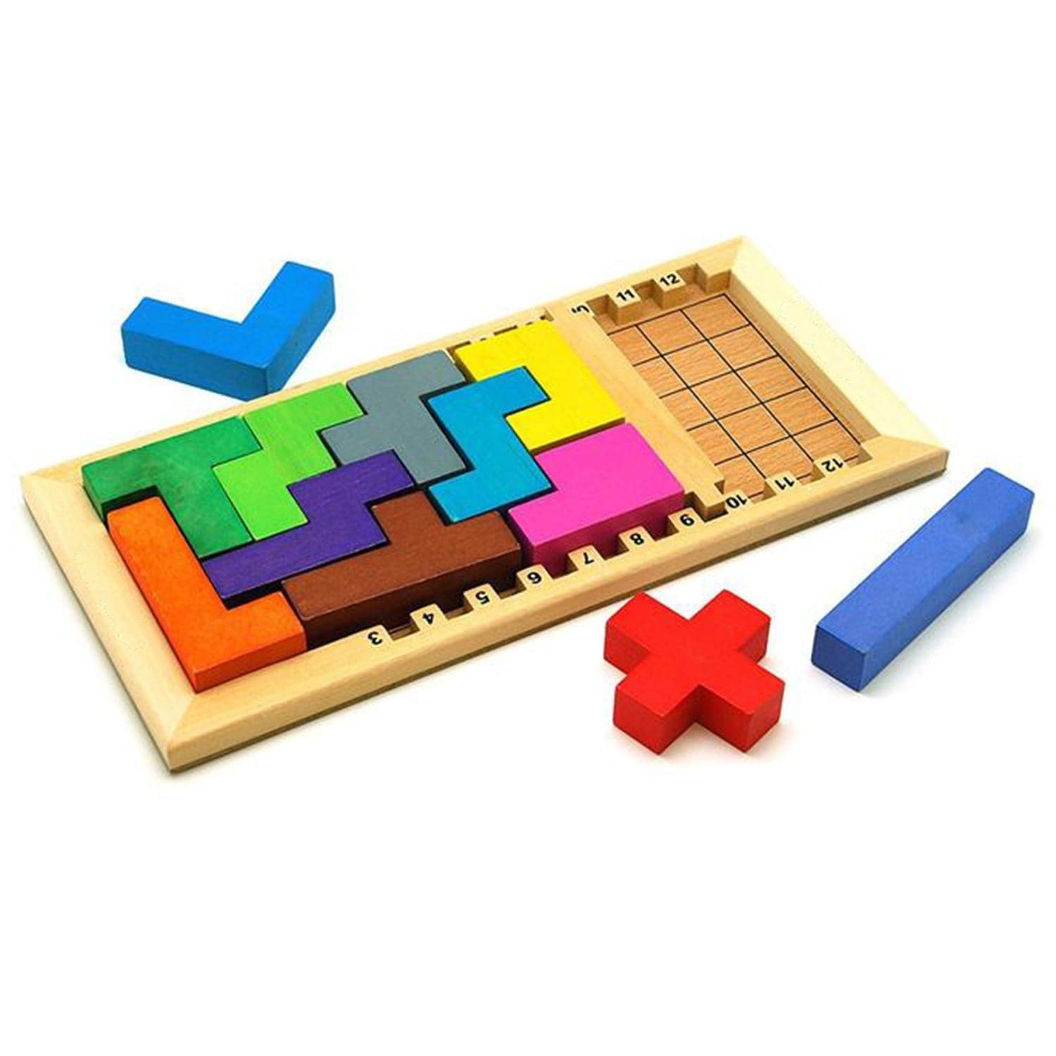 AT50 Wooden Mind Game of Engaging Play for Kids & Babies thumbnail 3