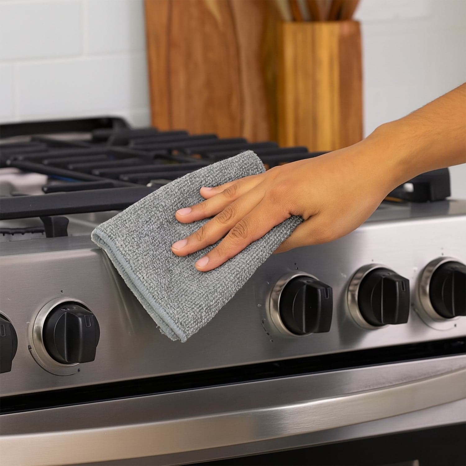 Heavy Duty Multipurpose Microfiber Cleaning Cloth 1 Pc thumbnail 6