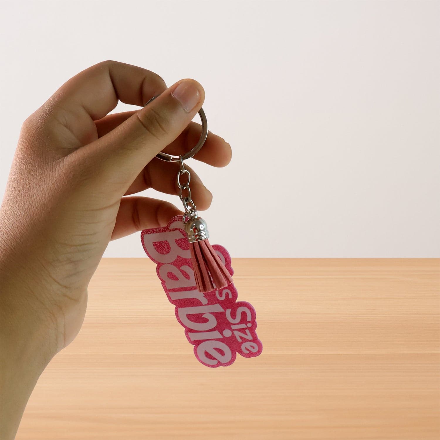 Text Keychain 1Pc thumbnail 3