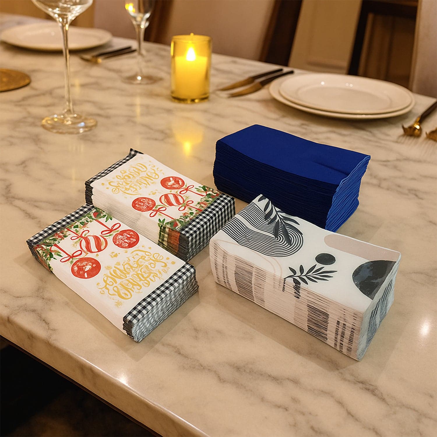 Disposable Paper Napkins 100Pc thumbnail 6