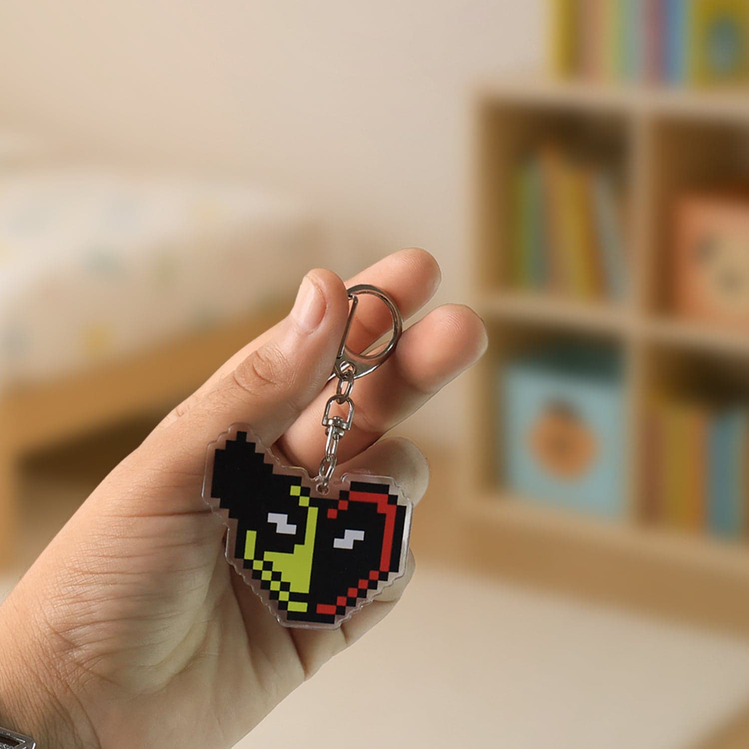 Acrylic Cartoon Keychain 1Pc thumbnail 5