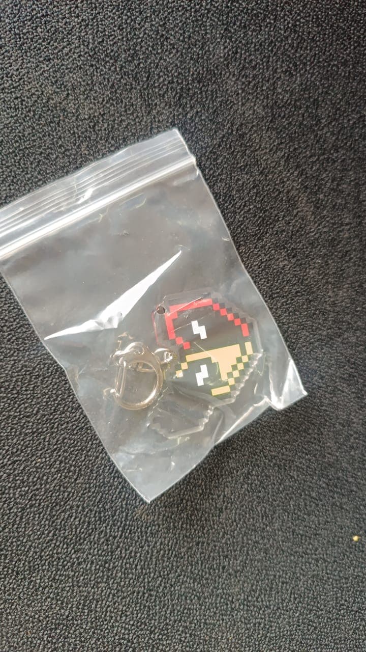 Acrylic Cartoon Keychain 1Pc thumbnail 6