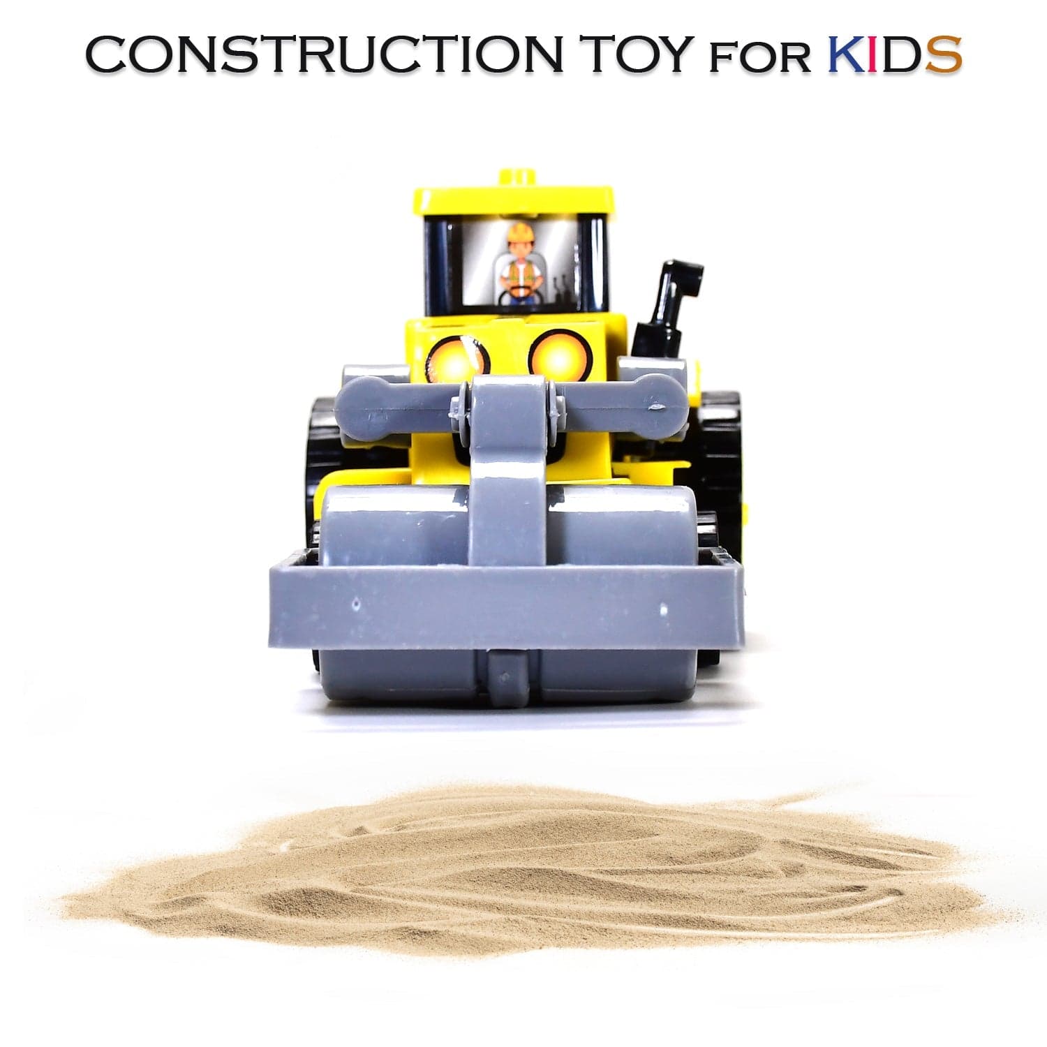 Mini Friction Excavator Loader Toy for Kids thumbnail 7
