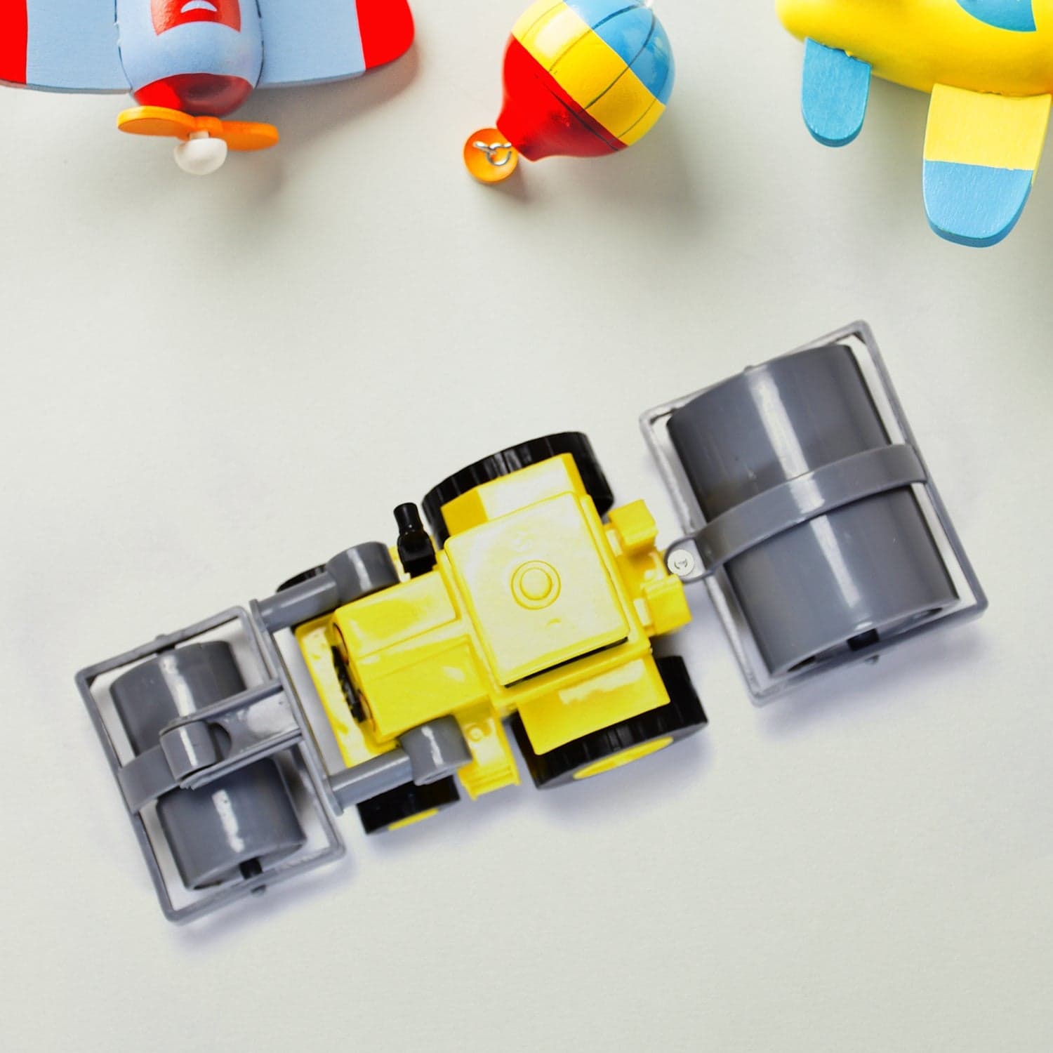 Mini Friction Excavator Loader Toy for Kids thumbnail 8