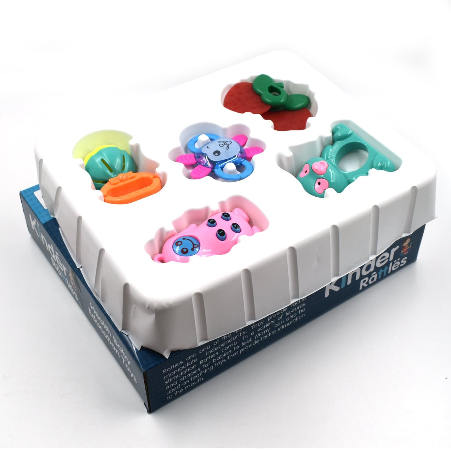 AT54 Rattles Baby Toy and game for kids and babies for playing and enjoying purposes. thumbnail 1