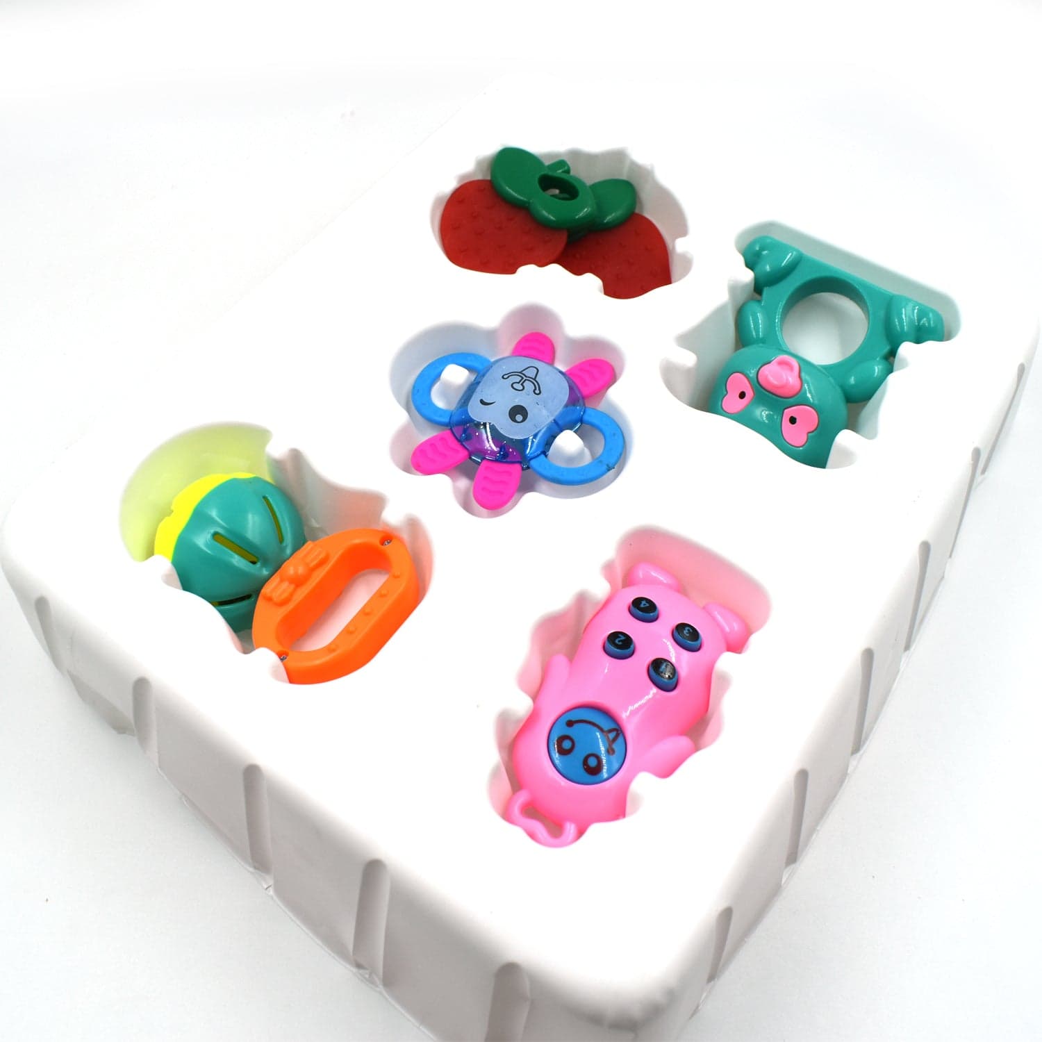 AT54 Rattles Baby Toy and game for kids and babies for playing and enjoying purposes. thumbnail 3