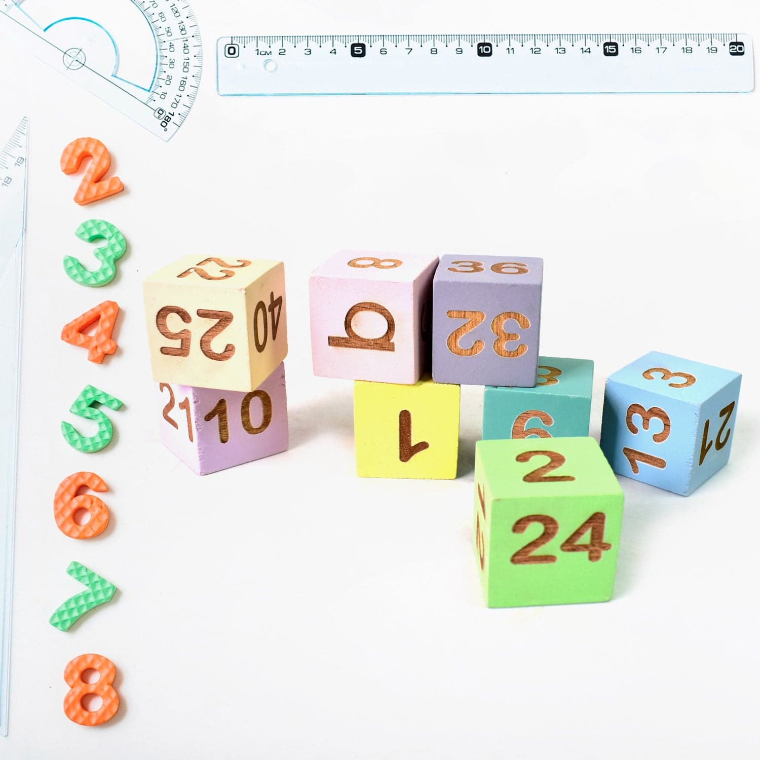Wooden MathTime for Kids - Educational Math Card Game thumbnail 3