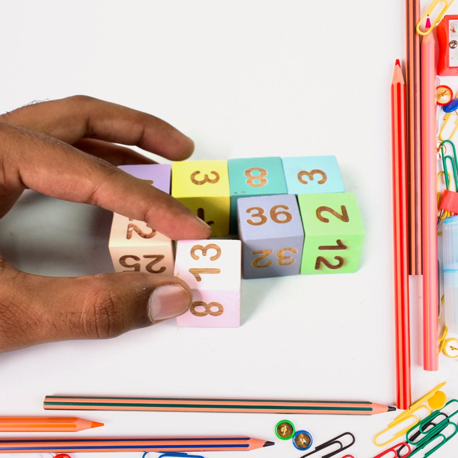 Wooden MathTime for Kids - Educational Math Card Game thumbnail 5