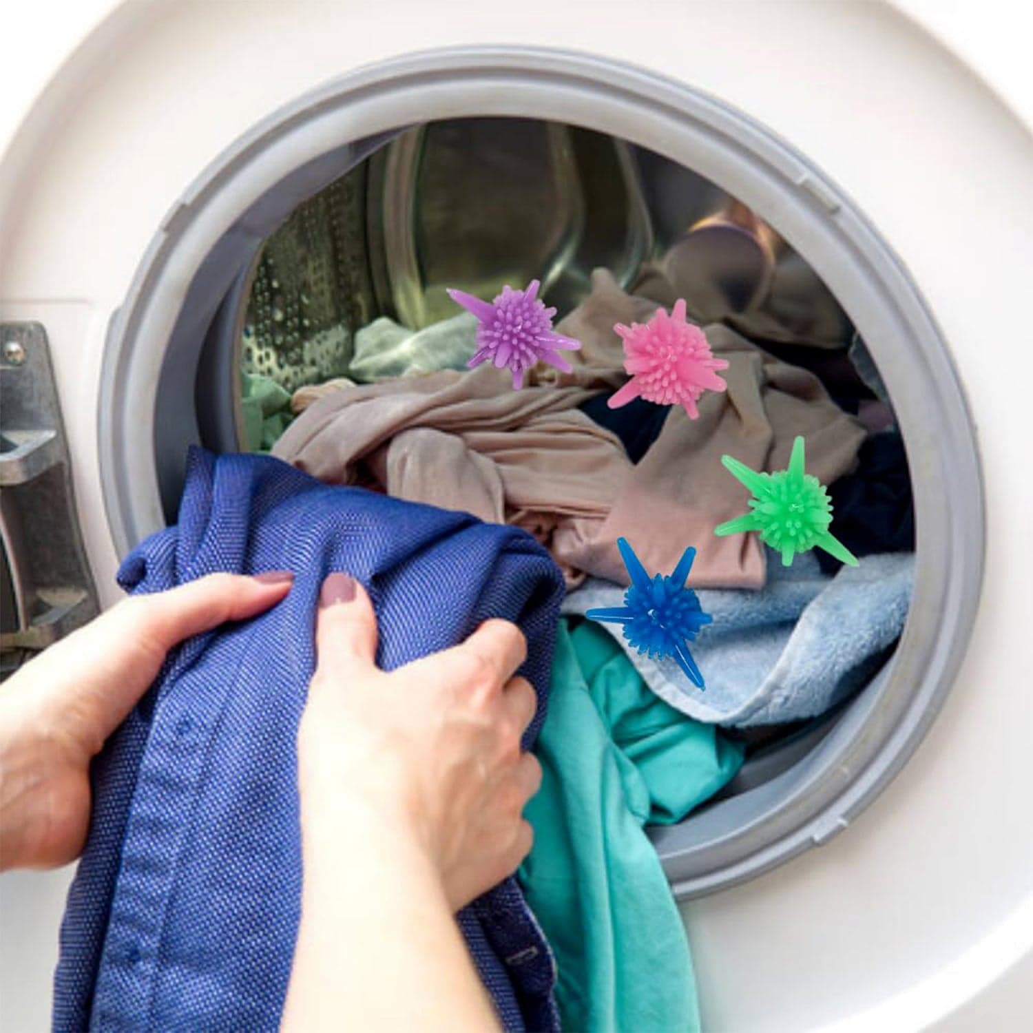 Reusable Laundry Washing Balls Mix 50 Pc thumbnail 3