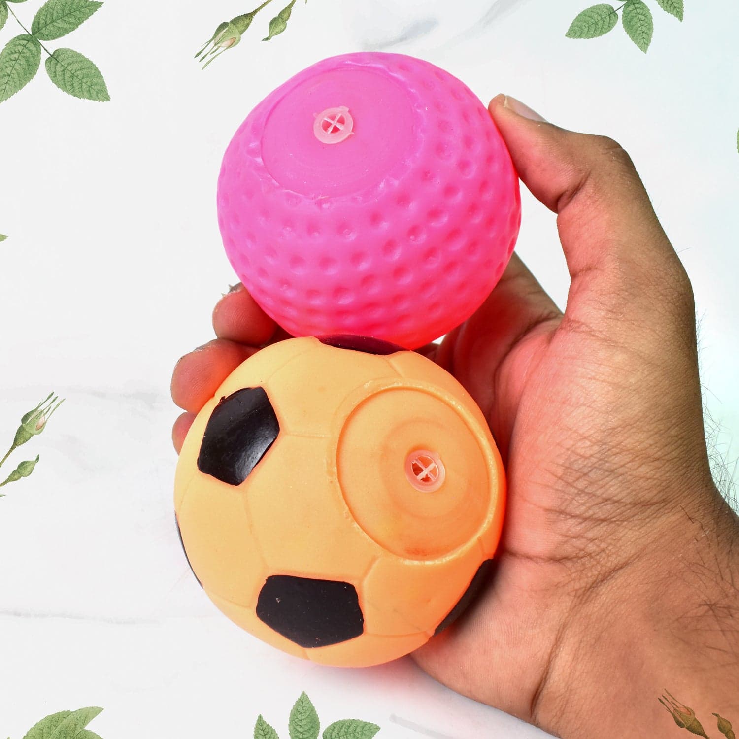 Sports Squeeze Ball Toy Set of 3 Soft Balls for Kids/Toy for Kids thumbnail 3