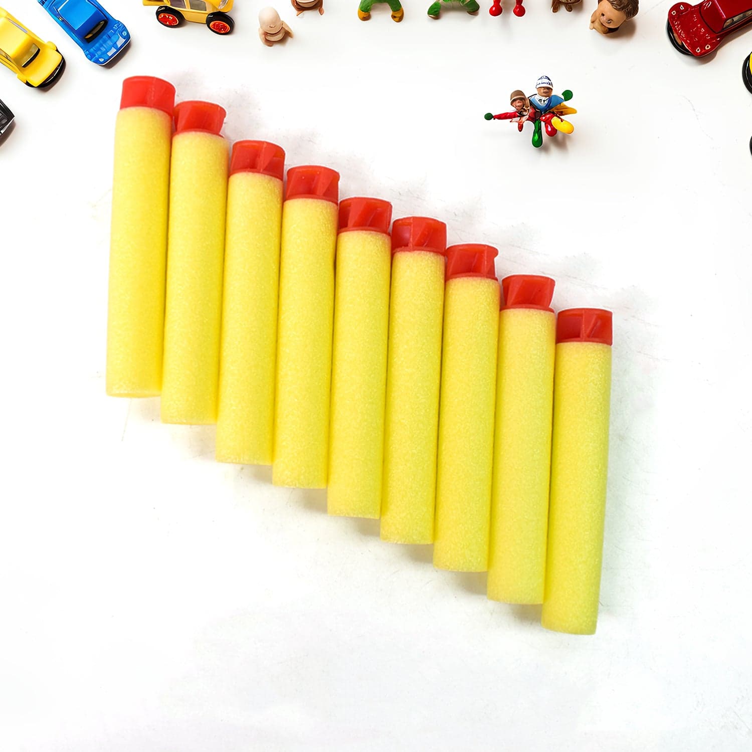 Refill Bullet Darts Soft Round Head Blasters Kids Toy for Gun (20 Pcs Set) thumbnail 3