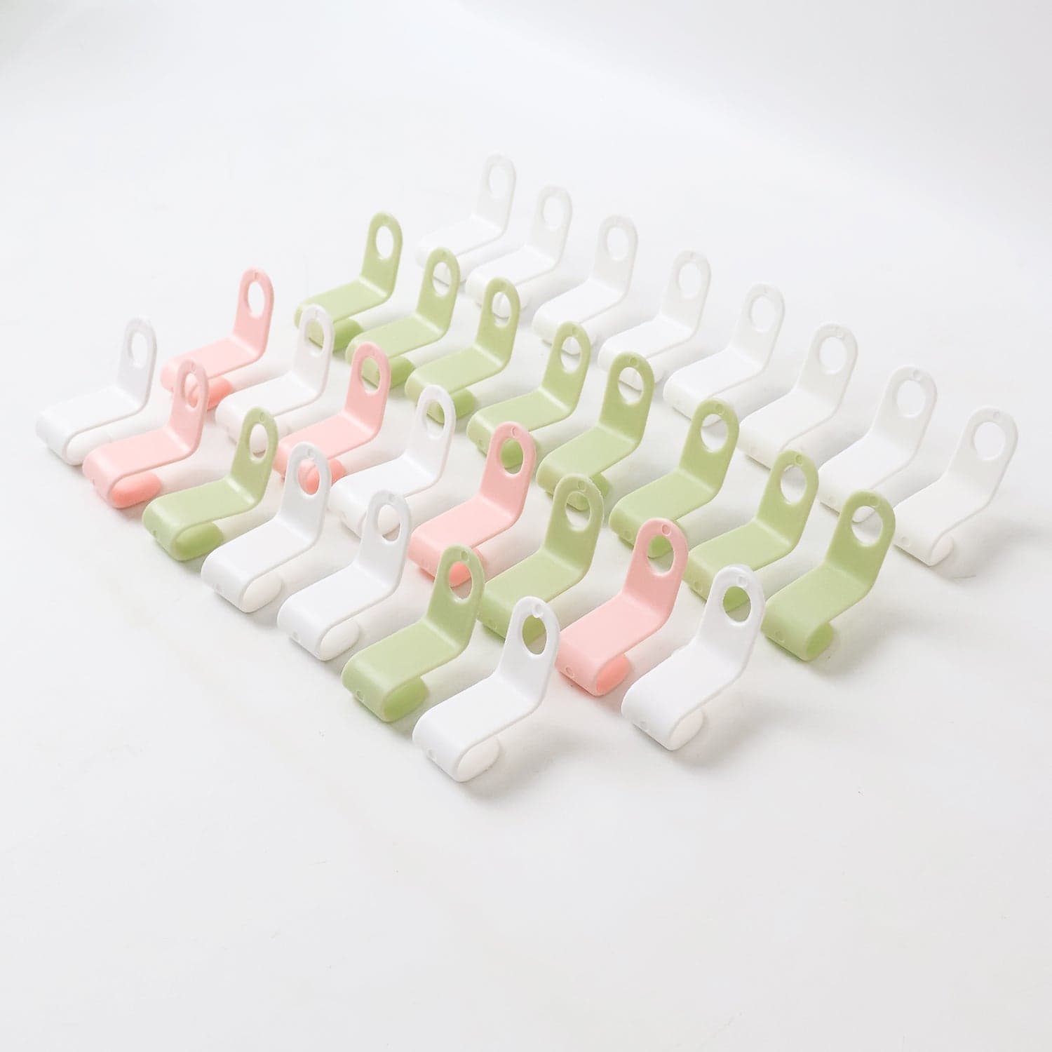 Multi Color Hanger Connector Hooks 30 Pc thumbnail 4