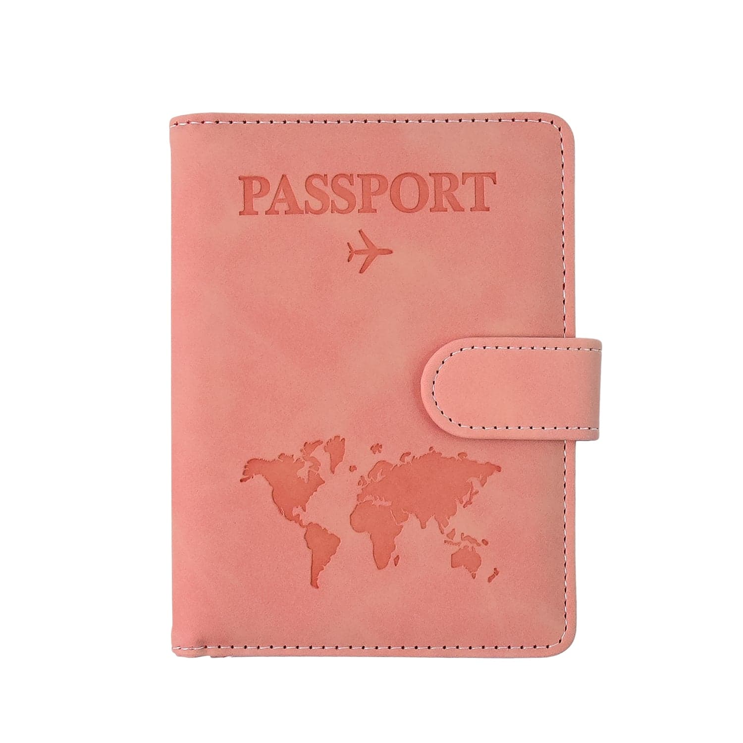 Premium World Map Design Travel Passport Holder Wallet 15X11Cm 1 Pc thumbnail 4