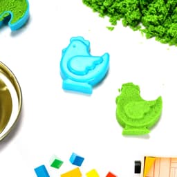 Kinetic Sand Kit of Soft Sand Clay for Kids' Activities