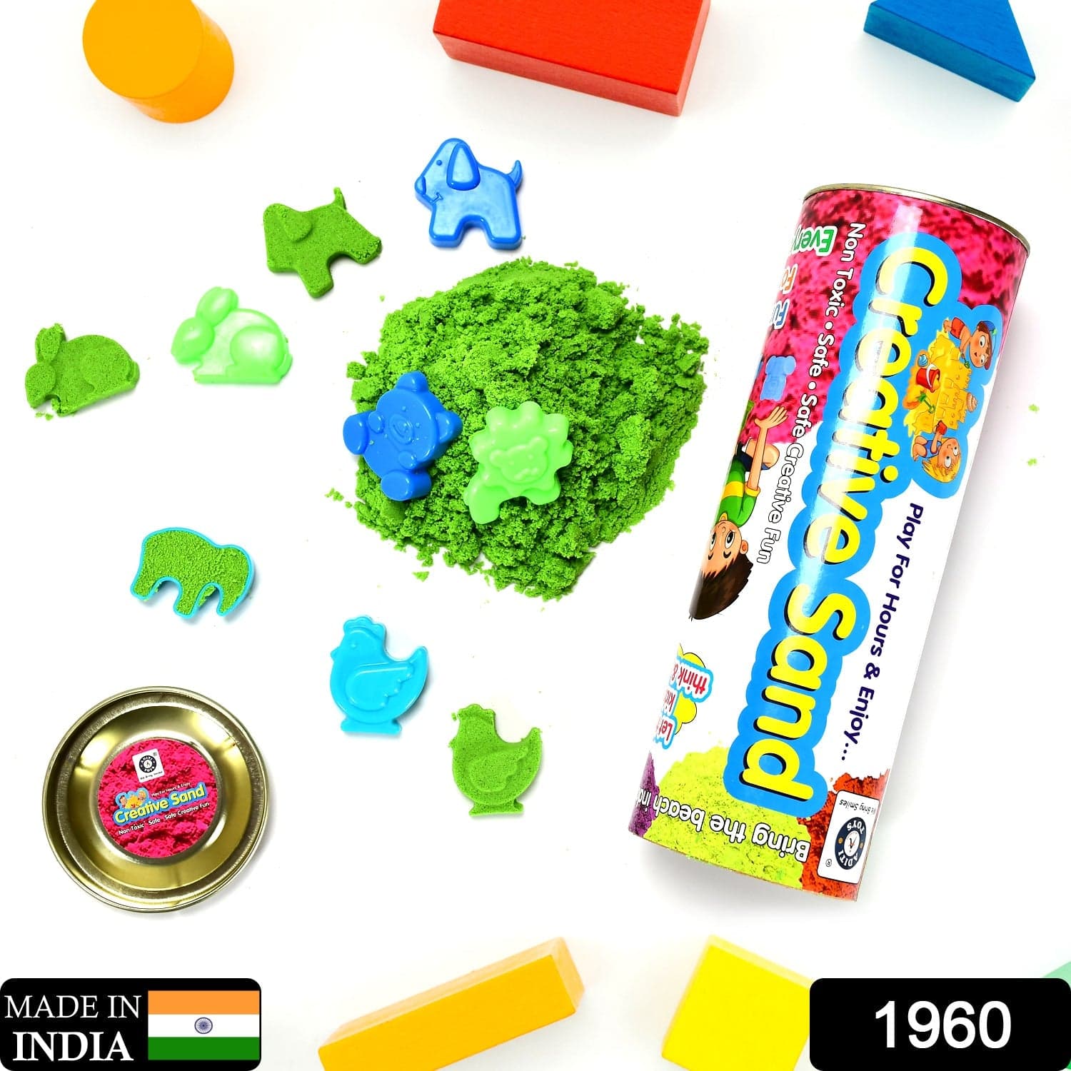 Kinetic Sand Kit of Soft Sand Clay for Kids' Activities thumbnail 2