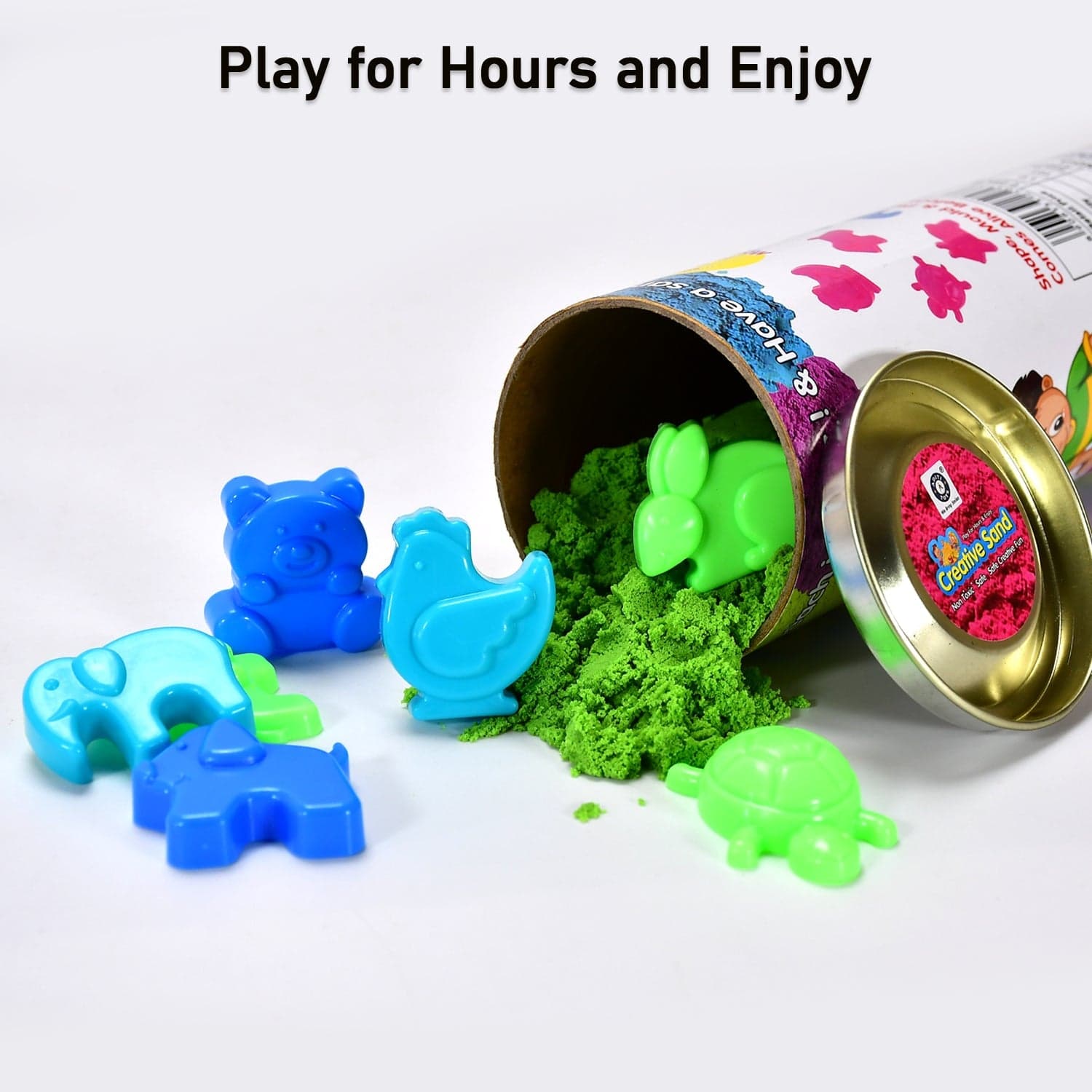 Kinetic Sand Kit of Soft Sand Clay for Kids' Activities thumbnail 3