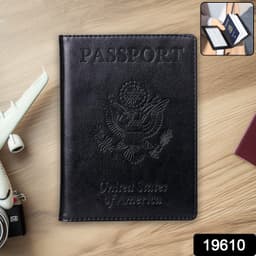 Premium Leatherette Passport Holder Cover 1 Pc