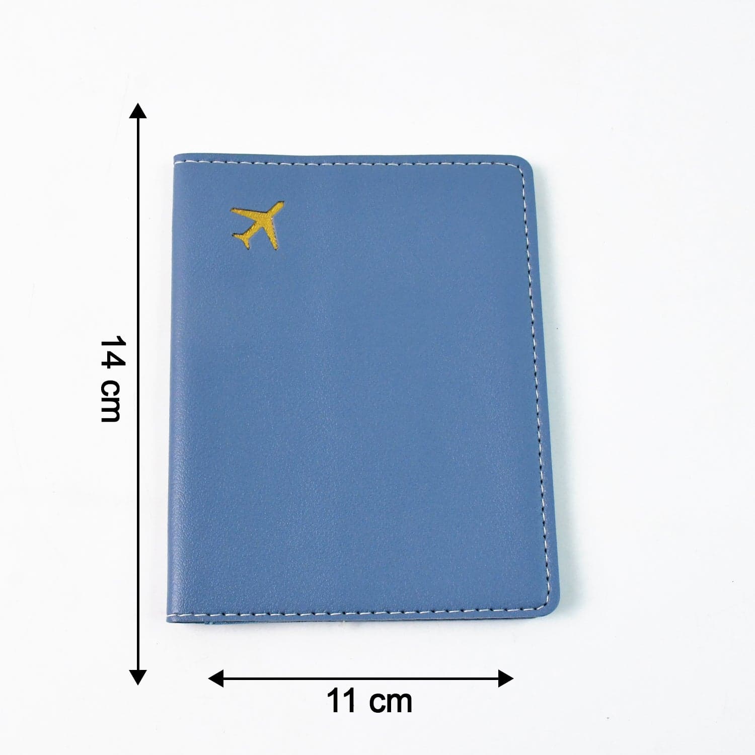 Premium Pu Leather Passport Holder With Card Slots 1 Pc thumbnail 3