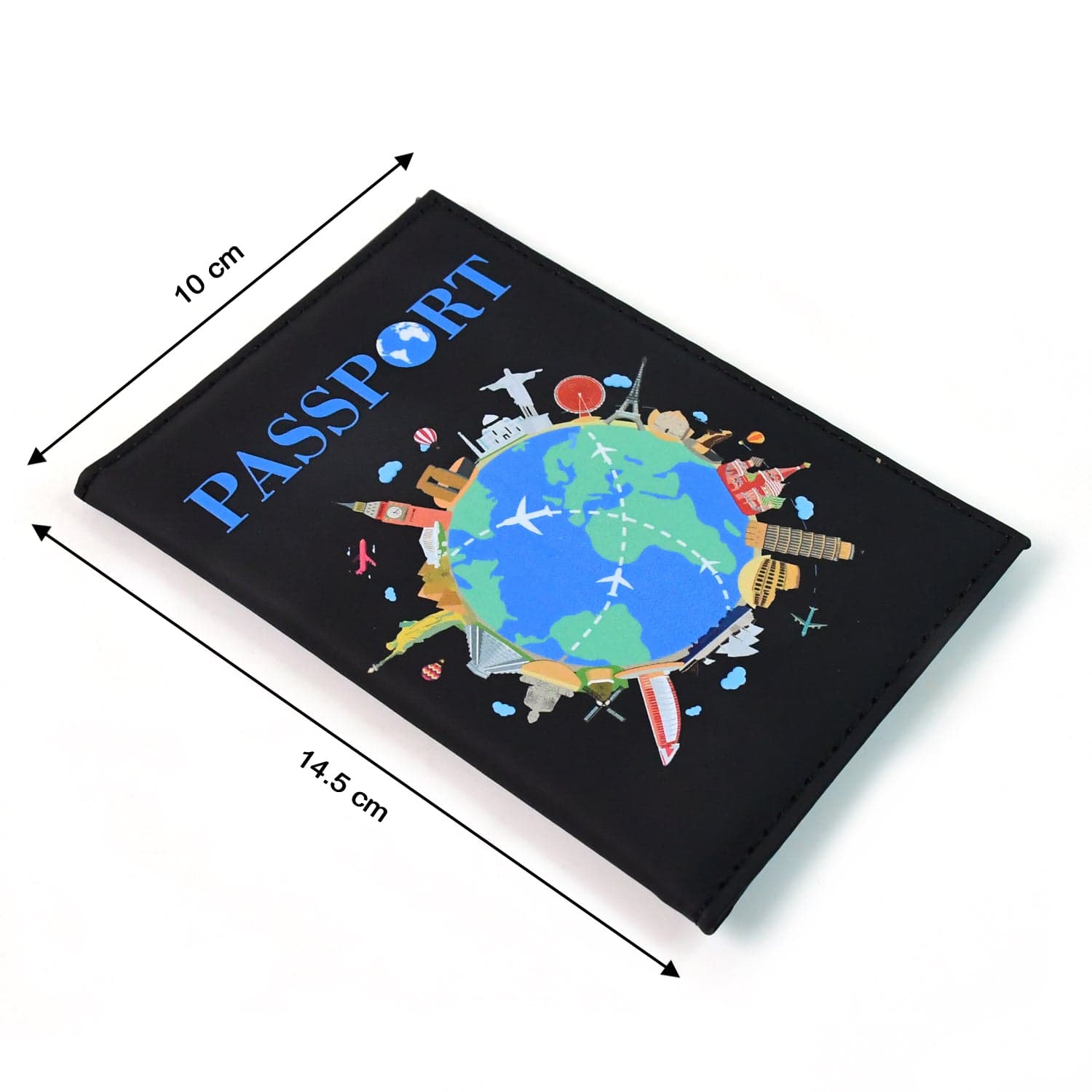 Stylish Printed Passport Holder Cover 1 Pc 1 thumbnail 6