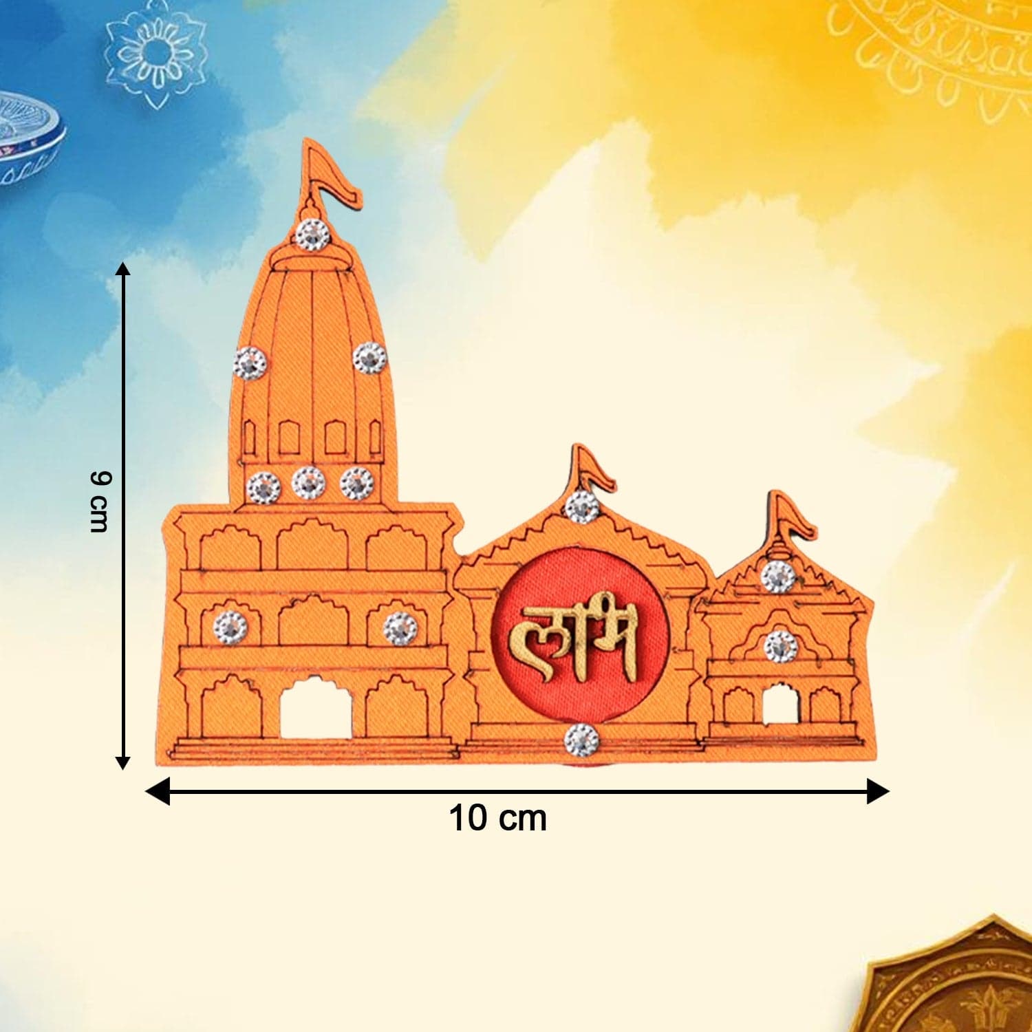Shubh Labh Wall Temple Sticker 2Pc thumbnail 2