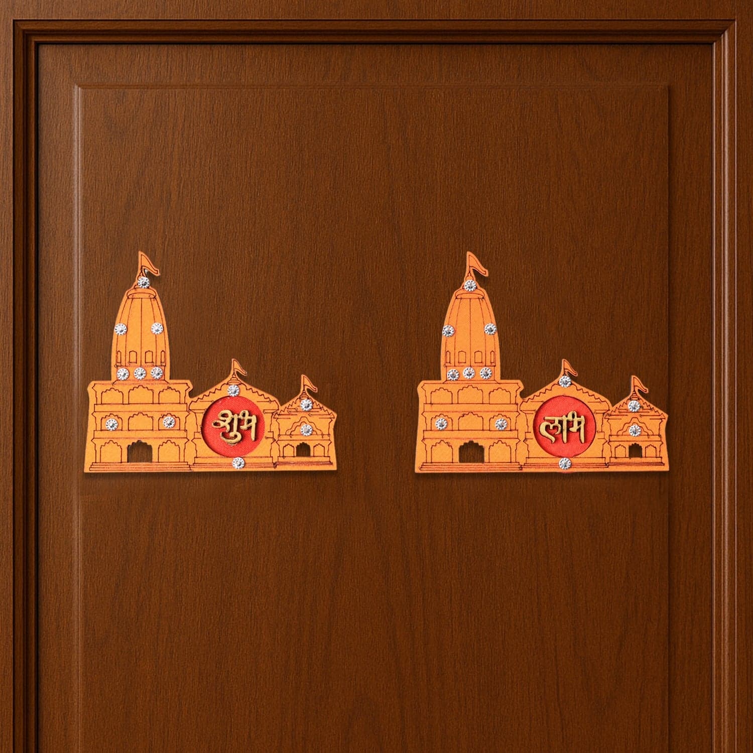Shubh Labh Wall Temple Sticker 2Pc thumbnail 5