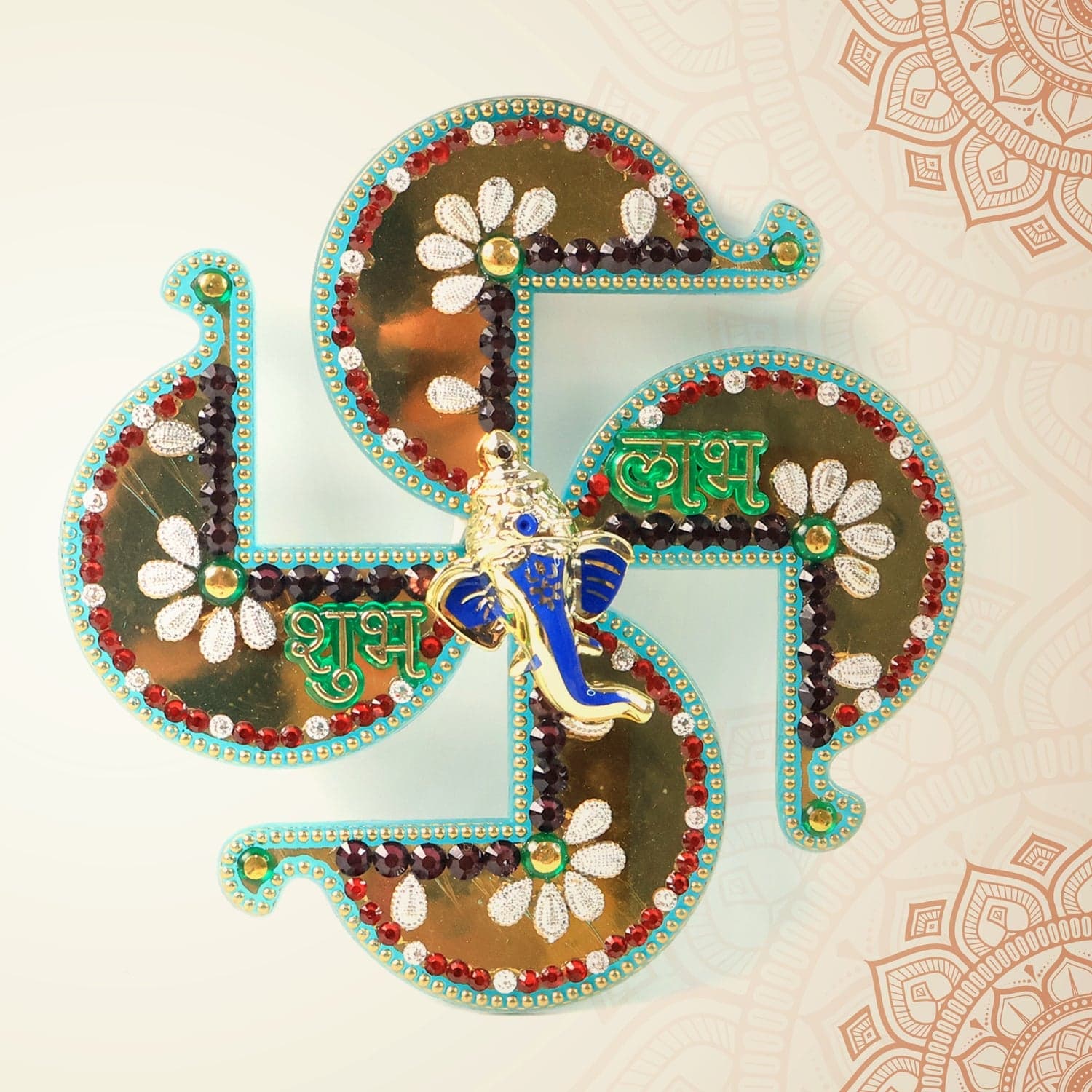 Decor Swastik Wall Hanging 1Pc thumbnail 5