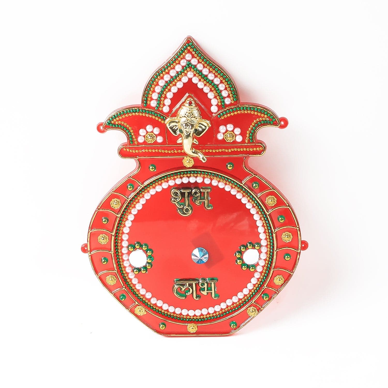 Decorative Kalash Wall Hanging With Shubh Labh 1 Pc thumbnail 4