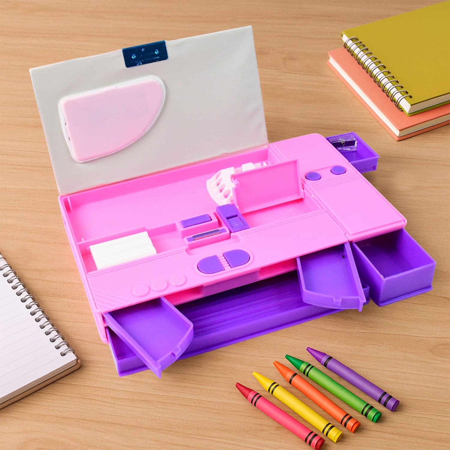 Multi Functional Pencil Box 1Pc thumbnail 2
