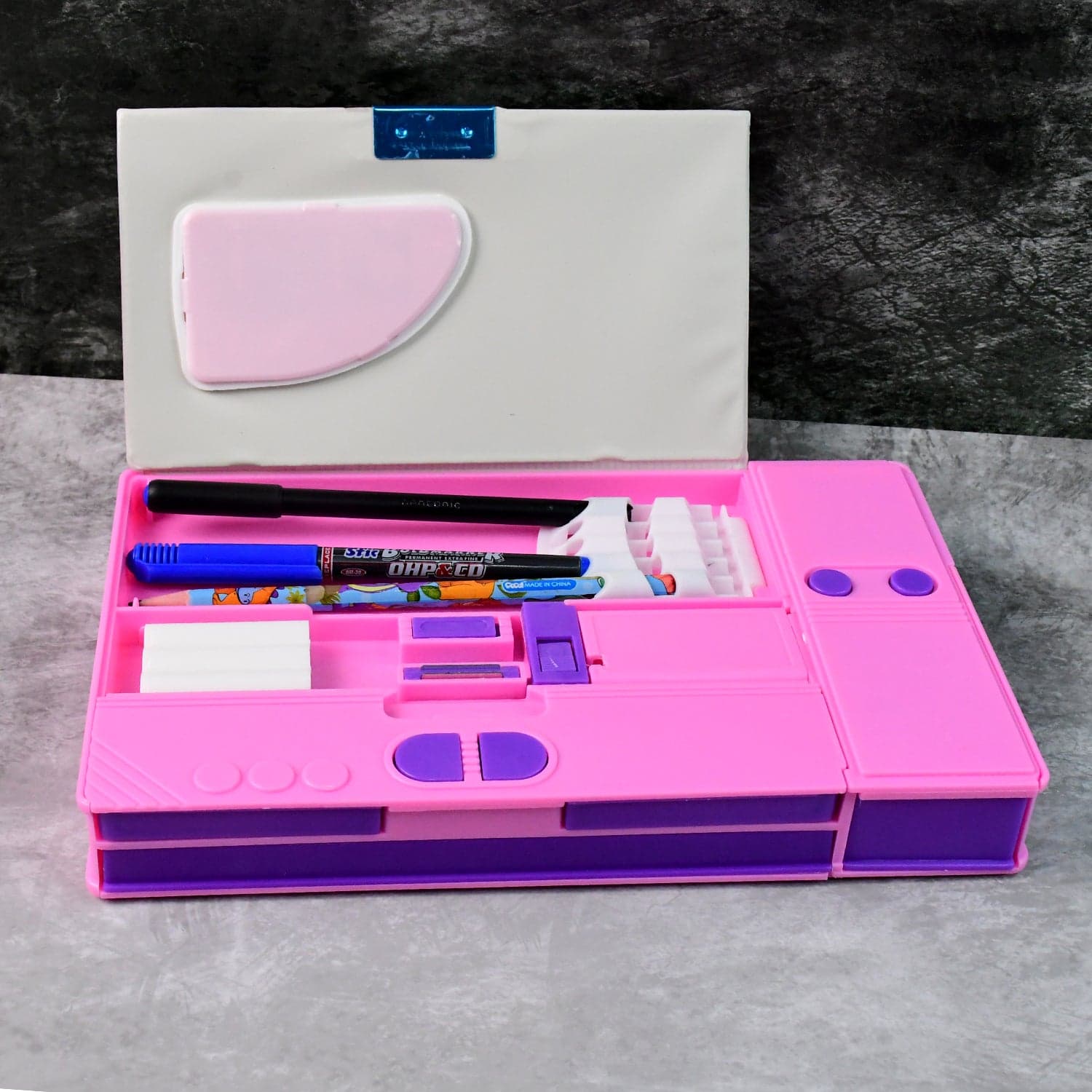 Multi Functional Pencil Box 1Pc thumbnail 7