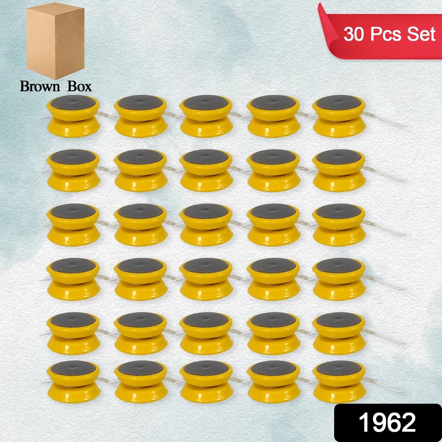 Small yoyo toy with string, rotating yoyo toy, brain exerciser for kids (30 Pcs Set) thumbnail 2