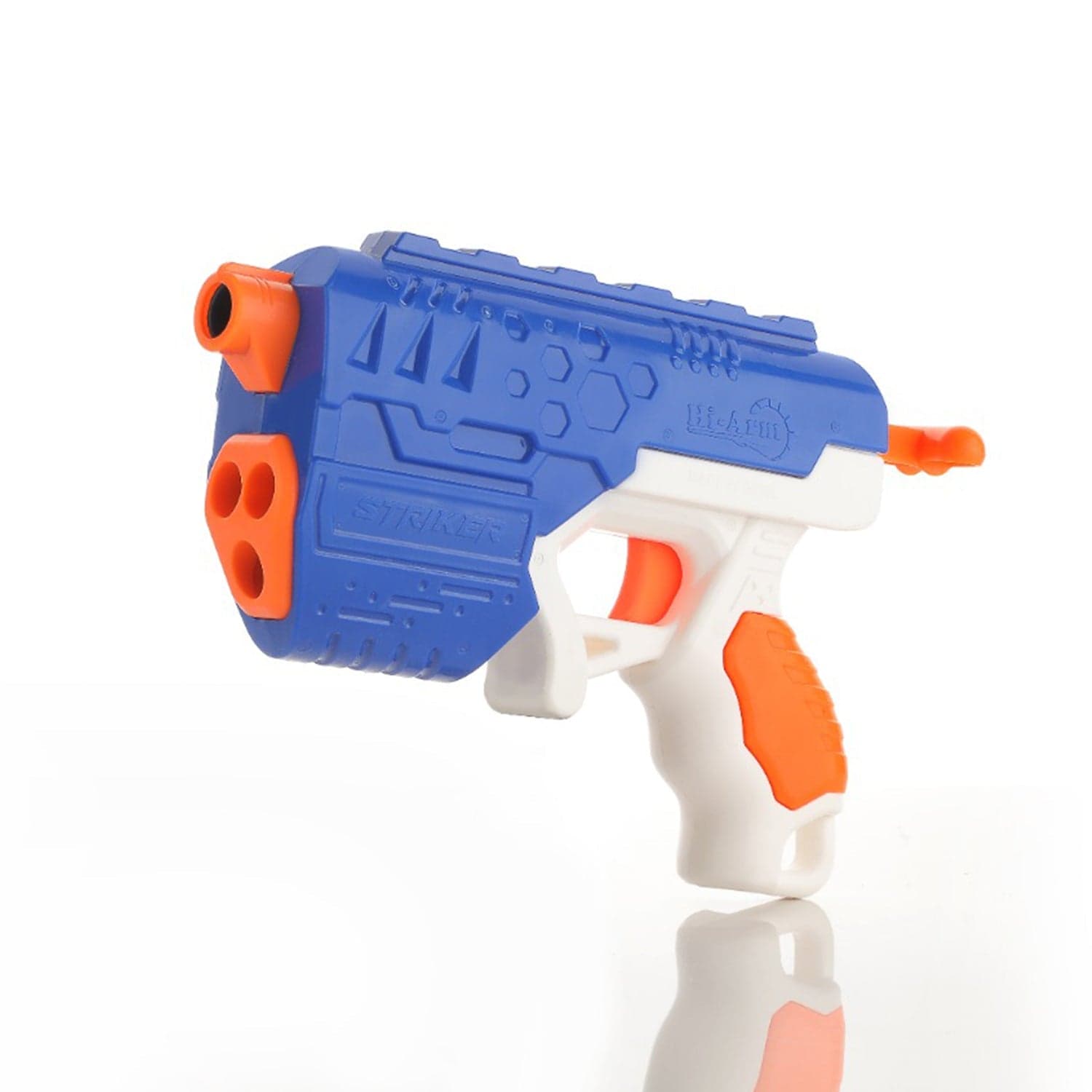 Hi-Arm Gun with 10x Foam Suction Bullets, ABS Plastic, Target Shooting thumbnail 5