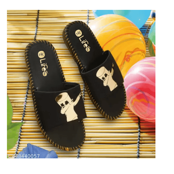 LifeO--Men's Synthetic Leather Flip Flip !! Slider !! Sandal !! Slipper thumbnail 4