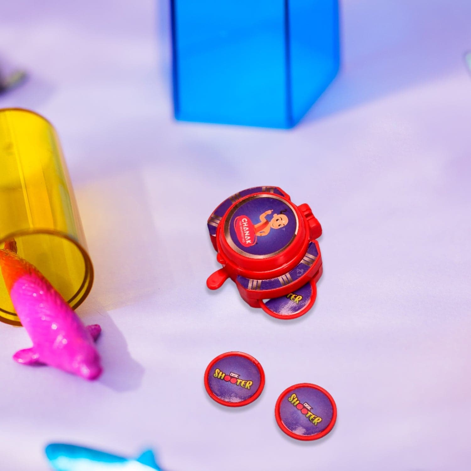 Exciting Hand Disk Shooter Toy Game Set for Kids of Indoor & Outdoor Fun thumbnail 5
