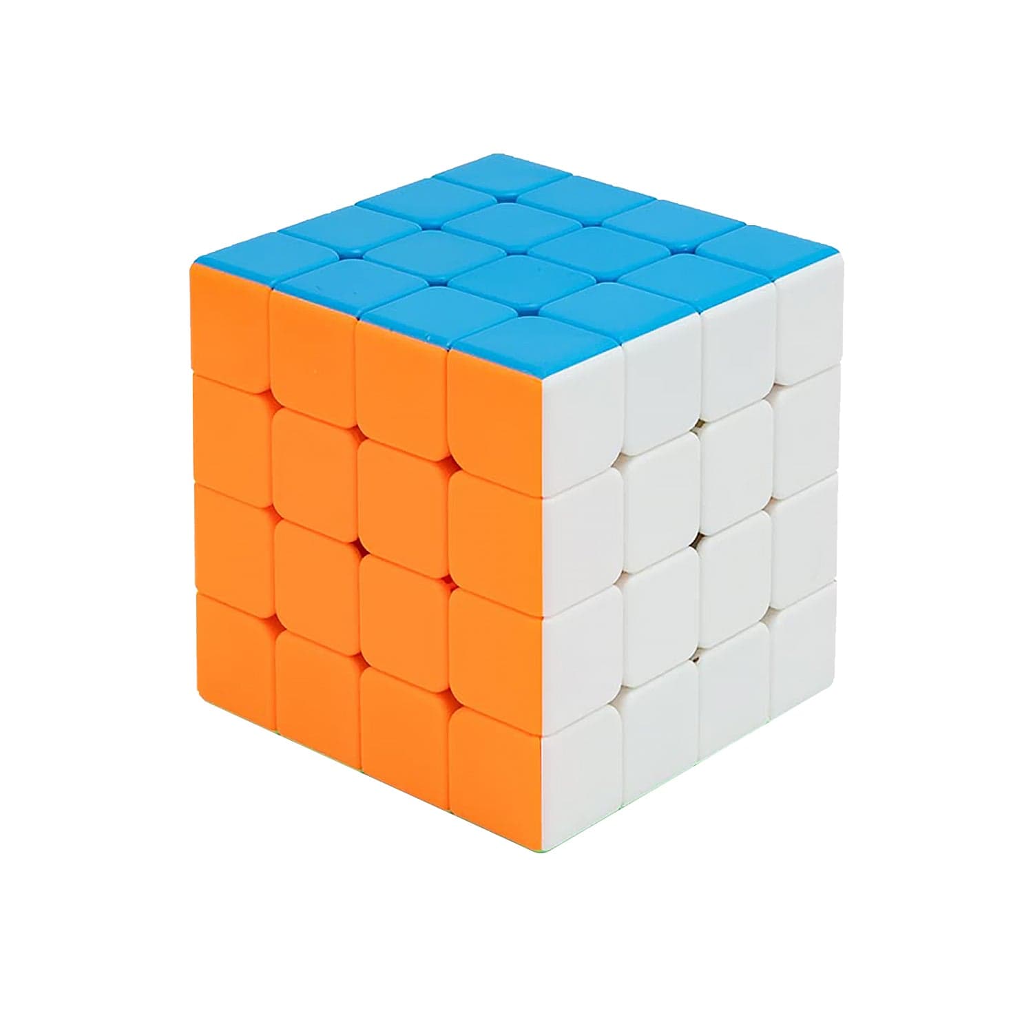 Small Puzzles Cubes 4—4—4 High Speed Sticker Less Magic Cube Game thumbnail 4