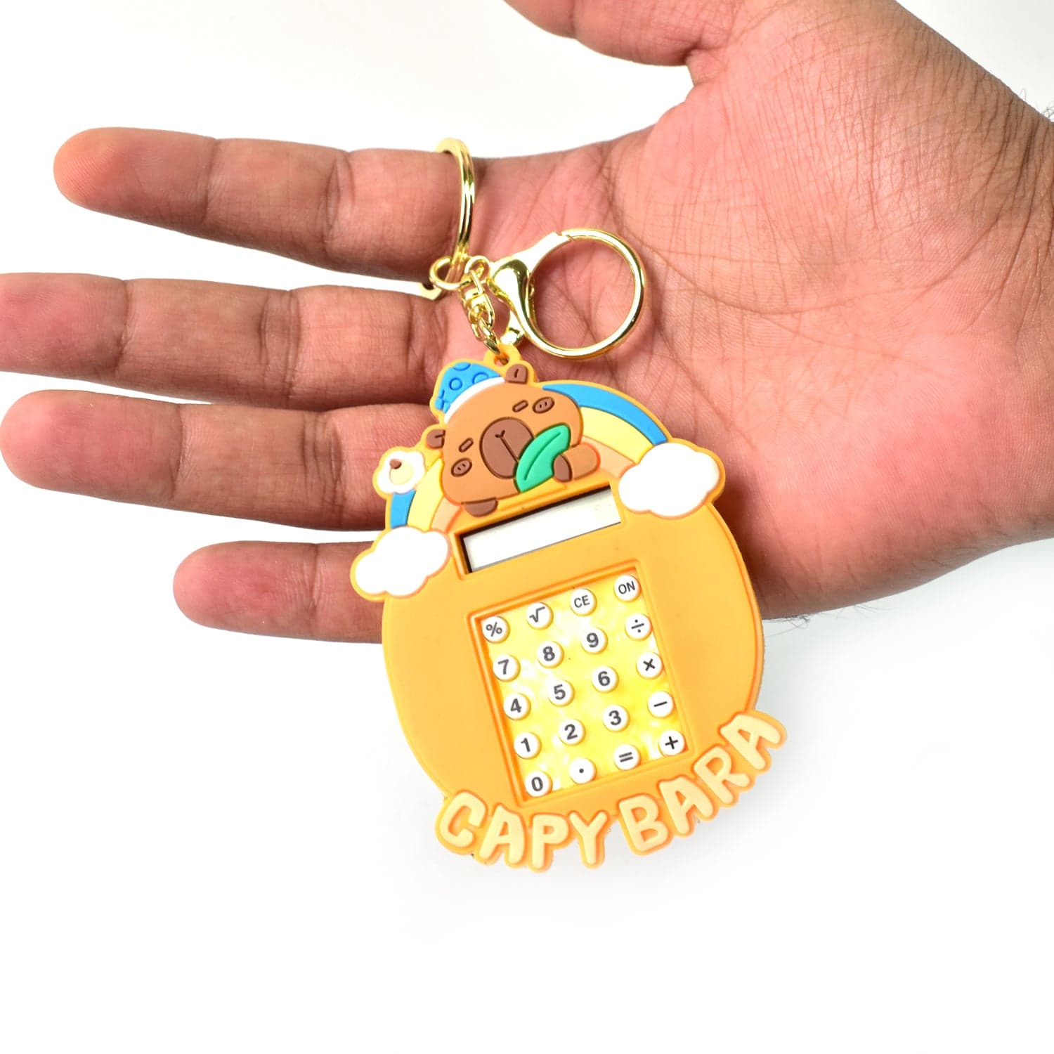 Mini Digital calculator Keychain (1 pc / Mix Design) thumbnail 5