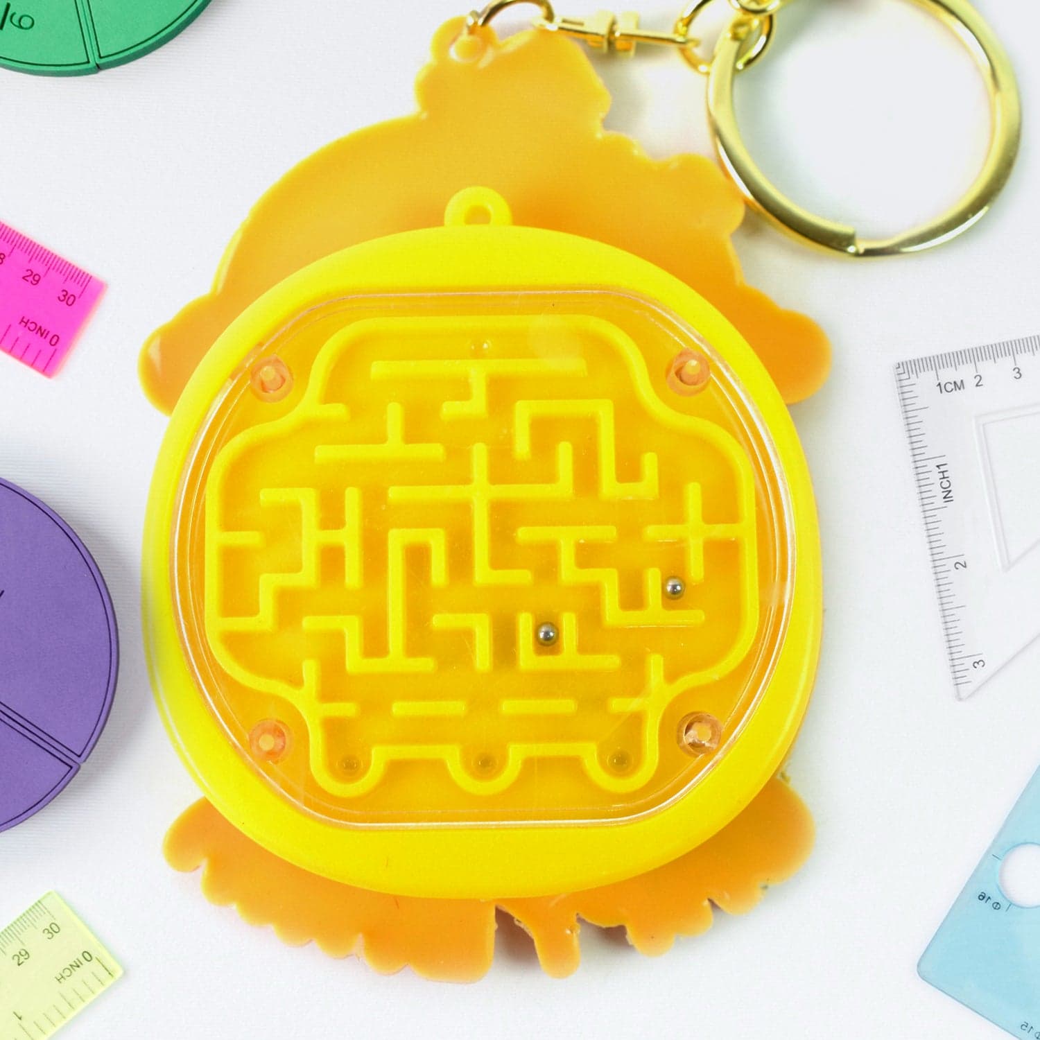 Mini Digital calculator Keychain (1 pc / Mix Design) thumbnail 7