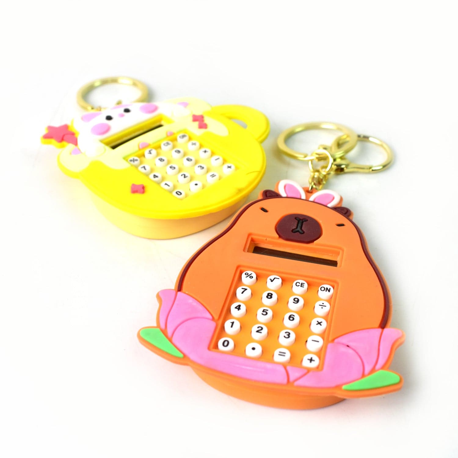 Mini Digital calculator Keychain (1 pc / Mix Design) thumbnail 8